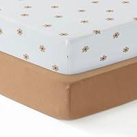 Algopix Similar Product 18 - Dreamology Baby Crib Fitted Sheet 100