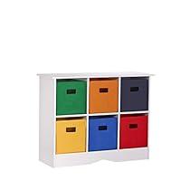 Algopix Similar Product 16 - RiverRidge 6 Bins Storage Cabinet for