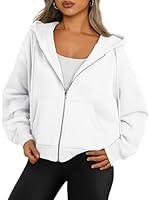 Algopix Similar Product 14 - Trendy Queen Zip Up Hoodies For Women