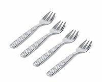 Algopix Similar Product 4 - Alessi Colombina Fish Set of 4 Oyster