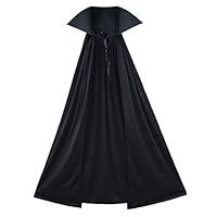 Algopix Similar Product 8 - 40 Black Cape with StandUp Collar 