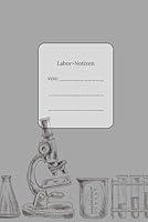 Algopix Similar Product 14 - Labor Notizbuch kariertes Notizbuch 