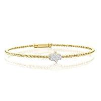 Algopix Similar Product 18 - Hamsa Bracelet Bangle for Women in