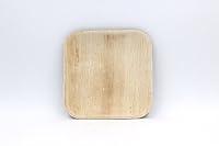 Algopix Similar Product 5 - EcoSouLife Palm Leaf  Sq Plate 8 