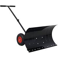 Algopix Similar Product 13 - UMNUNV Snow Shovel with Wheels Snow