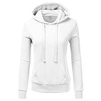 Algopix Similar Product 13 - Womens Casual Hoodie Solid Long Sleeve