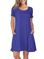 Algopix Similar Product 11 - KORSIS Summer Dresses for Women Royal