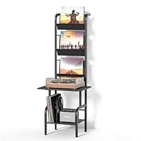 Algopix Similar Product 14 - LELELINKY Tall Record Player Stand with