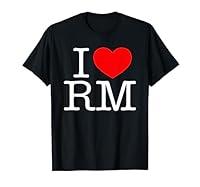 Algopix Similar Product 5 - I Love (Heart) RM T-Shirt