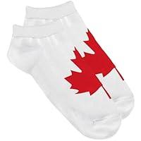 Algopix Similar Product 3 - Amscan Canadian Pride No Show Socks 