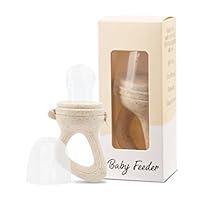 Algopix Similar Product 12 - Baby Fruit Feeder by This & That - Beige