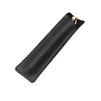 Algopix Similar Product 14 - Shuxy Crazy Horse Leather Pen Case