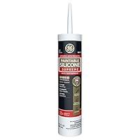 Algopix Similar Product 6 - GE Supreme Paintable Silicone Caulk for