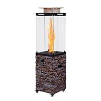 Algopix Similar Product 20 - Outdoor Patio Propane Fire Heater with