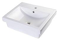 Algopix Similar Product 15 - EAGO BA134 Porcelain Above counter