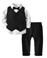 Algopix Similar Product 7 - Toddler Boy Clothes Suit Gentleman