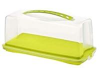Algopix Similar Product 4 - Rotho Fresh Cake Box Lime Green 36 x
