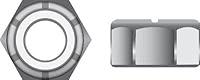 Algopix Similar Product 18 - SEACHOICE Nylon Insert Locknut 1428
