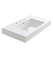 Algopix Similar Product 5 - Fresca Vista 36 White Integrated