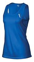 Algopix Similar Product 12 - 2XU Womens Tech Vent Singlet Cobalt