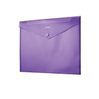 Algopix Similar Product 2 - Rexel Joy A4 Popper Wallet - Purple