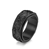 Algopix Similar Product 7 - WLPCIV Gothic Evil Eye Ring for Men