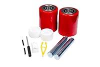 Algopix Similar Product 8 - Pallet JackTruck Load Wheels Full Set