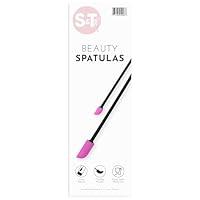 Algopix Similar Product 6 - ST INC Makeup Spatula Large and Mini