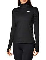 Algopix Similar Product 6 - Nike Element Black 12 Zip Collared