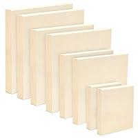 Algopix Similar Product 18 - Pllieay 8Pack 4 Sizes Wood Canvas