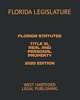 Algopix Similar Product 18 - FLORIDA STATUTES TITLE XL REAL AND