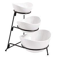 Algopix Similar Product 1 - Partito Bella 4 Bowl Condiment Dish