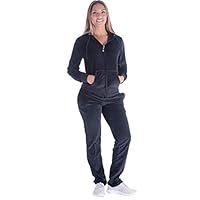Algopix Similar Product 19 - LeeHanTon Velour Jogging Suits for