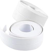 Algopix Similar Product 14 - 2 Pack Tape Caulk Strip PVC Self