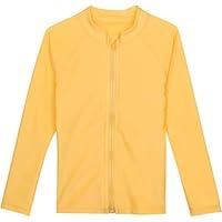 Algopix Similar Product 18 - SwimZip Kids Long Sleeve Zipper Rash