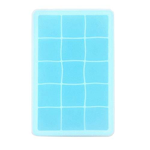 6 Grid Big Ice Tray Mold Food Grade Silicone Ice Cube Mold Square
