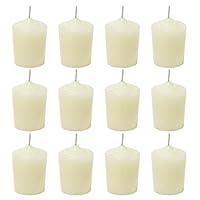 Algopix Similar Product 6 - Mega Candles 12 pcs Unscented Ivory