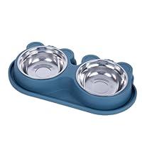 Algopix Similar Product 1 - Dog Bowls Non Slip Double Stainless