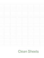 Algopix Similar Product 12 - Clean Sheets A notebook for anyone who