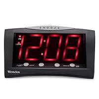 Algopix Similar Product 19 - Westclox 66705 Large LED Alarm Clock