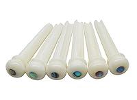 Algopix Similar Product 2 - Blisstime 6pcs Guitar Bone Bridge Pins