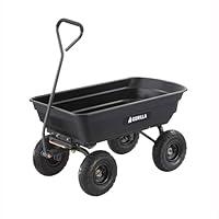 Algopix Similar Product 14 - Gorilla Carts Utility Cart with Steel