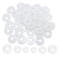 Algopix Similar Product 4 - ARTCXC 150Pcs 3Size Plastic Washers