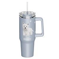 Algopix Similar Product 7 - ES Imports Westie 40 oz Tumbler with