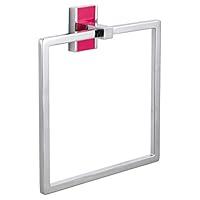 Algopix Similar Product 6 - MSV "Alba Zinc Towel Ring, Silver