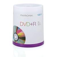 Algopix Similar Product 5 - Memorex DVD plus R 16x 47GB 100 Pack