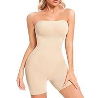 Algopix Similar Product 4 - Strapless Shapewear Bodysuit for Women