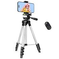 Algopix Similar Product 2 - Phone Tripod, Lusweimi 44-inch iPhone