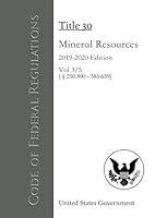 Algopix Similar Product 20 - Code of Federal Regulations Title 30
