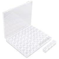 Algopix Similar Product 3 - Segbeauty 56 Grids Clear Plastic